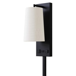 Candlewood Suites Hotel Wall Lamp by Candlewood Guestroom Wall Lamp King Double Queen Wall Lamp HL-257409-BLK