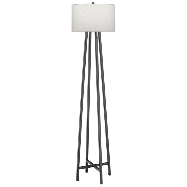 Hampton Inn Casual Hotel Floor Lamp by Hilton Public Area Floor Lamp King Double Queen Floor Lamp HL-370302-DKBRZ