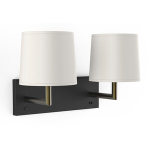 Holiday inn By IHG H4 Guestroom V1.0 Wall Lamp Public Area Wall Lamp King Double Queen Wall Lamp HL-225404-D-MBLK